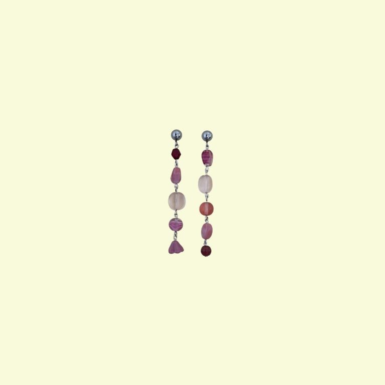 Boucles D'oreilles Prune