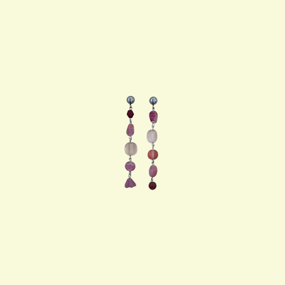 Boucles D'oreilles Prune