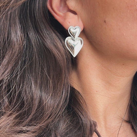 Boucles D'oreilles Coeur