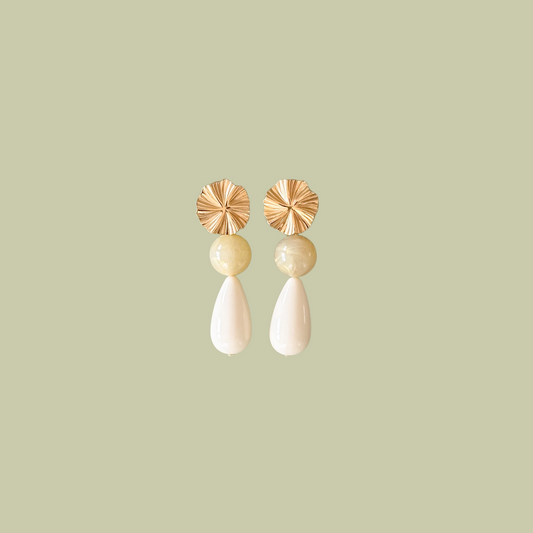 Boubles D'oreille Vanille
